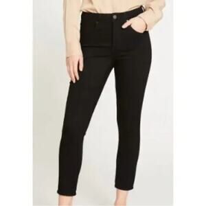 Universal Standard Seine Mid Rise Skinny Jeans Size 00 Black